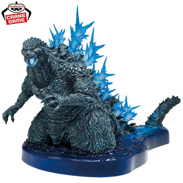 GODZILLA - FIGURINE GODZILLA (2023) IMAGE OF EMITTING A HEAT RAY FROM THE OCEAN ART VIGNETTE