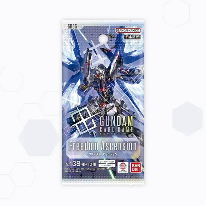 GUNDAM CARD GAME BOOSTER PACK FREEDOM ASCENSION BOX GD05