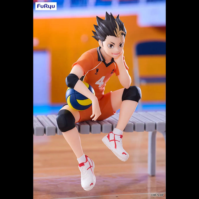 ¡¡HAIKYU!! - FIGURA DE TAPÓN DE FIDEOS NISHINOYA YUU