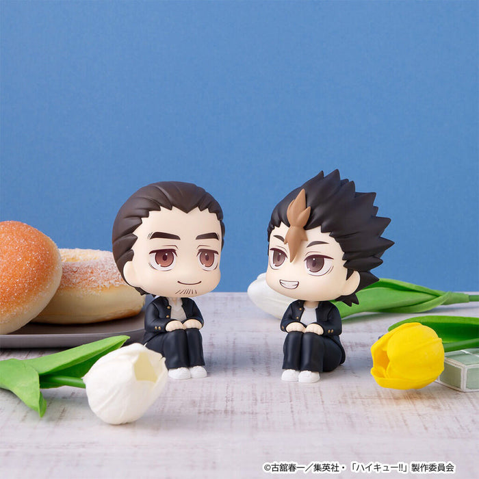 HAIKYU!! - FIGURES NISHINOYA YUU & ASAHI AZUMANE LIMITED EDITION LOOK UP