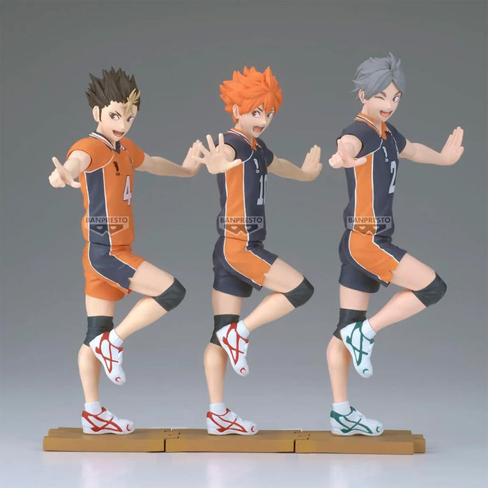 HAIKYU!! - FIGURES NISHINOYA YUU, SHOYO HINATA & SUGAWARA KOSHI