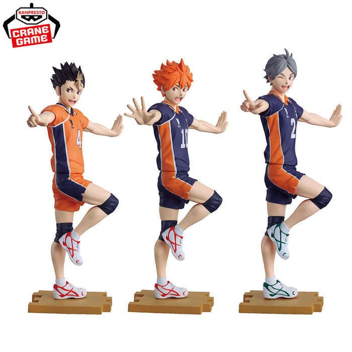 HAIKYU!! - FIGURES NISHINOYA YUU, SHOYO HINATA & SUGAWARA KOSHI