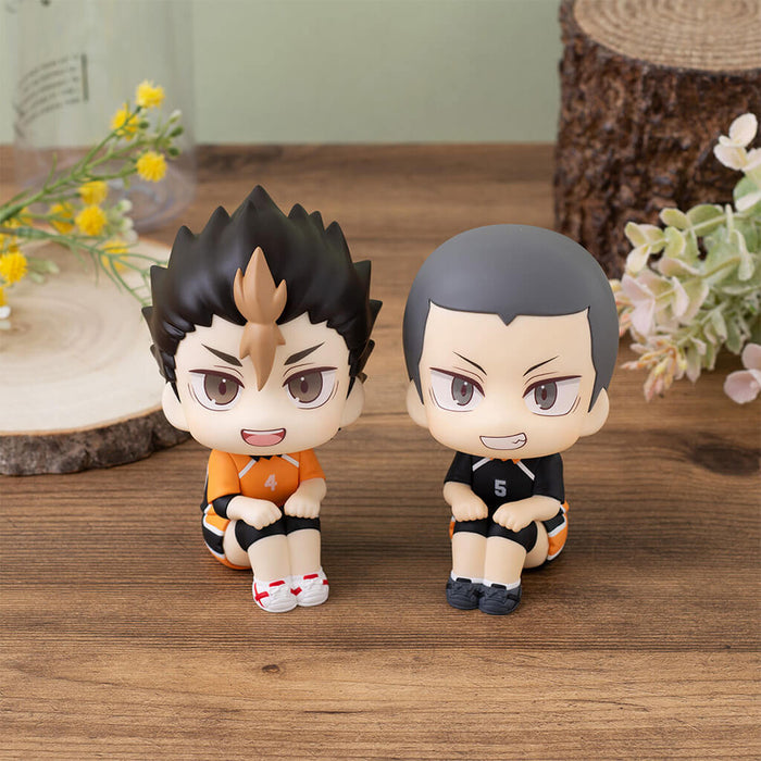 HAIKYU!! - FIGURINES YU NISHITANI & RYUNOSUKE TANAKA (UNIFORM VER.) LIMITED EDITION LOOK UP