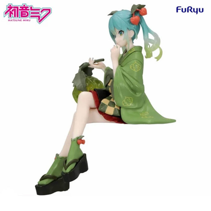 HATSUNE MIKU - FIGURINE HATSUNE MIKU (FLOWER FAIRY WINTER CHERRY GREEN COLOR VER.) NOODLE STOPPER