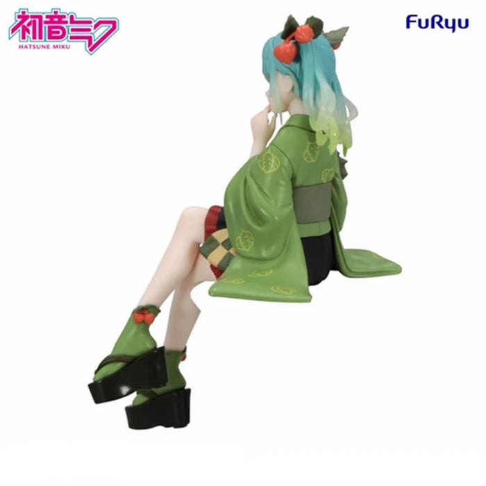 HATSUNE MIKU - FIGURINE HATSUNE MIKU (FLOWER FAIRY WINTER CHERRY GREEN COLOR VER.) NOODLE STOPPER