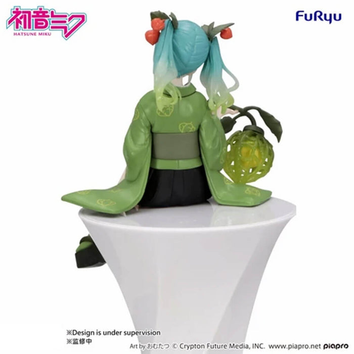 HATSUNE MIKU - FIGURINE HATSUNE MIKU (FLOWER FAIRY WINTER CHERRY GREEN COLOR VER.) NOODLE STOPPER