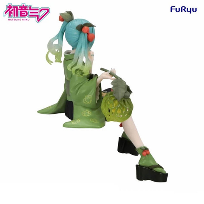 HATSUNE MIKU - FIGURINE HATSUNE MIKU (FLOWER FAIRY WINTER CHERRY GREEN COLOR VER.) NOODLE STOPPER