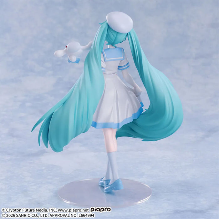 HATSUNE MIKU - FIGURE HATSUNE MIKU x CINNAMOROLL SUMMER VER. XSTELLAR