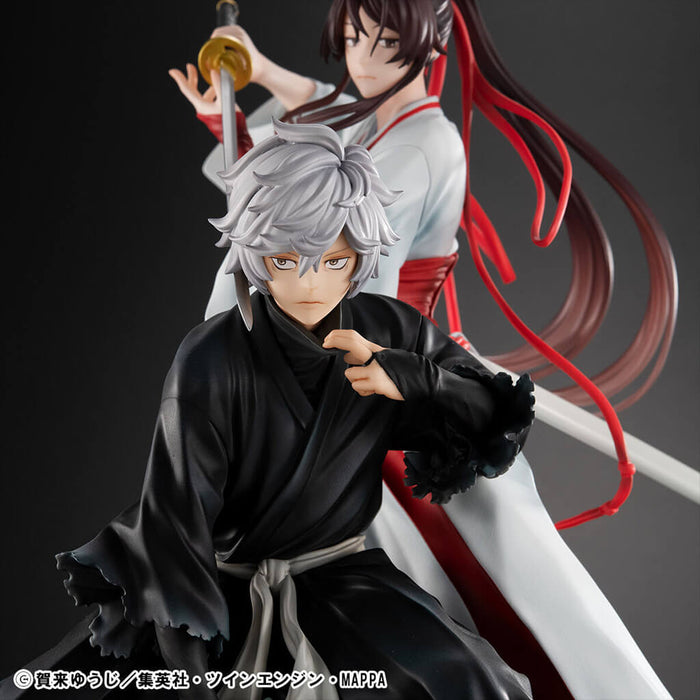 EL PARAÍSO DEL INFIERNO JIGOKURAKU - FIGURAS GABIMARU Y YAMADA ASAEMON SAGIRI LUCREA