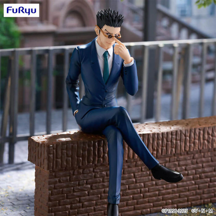HUNTER x HUNTER - FIGURA DE TAPÓN DE FIDEOS DE LEOLIO PARADINAITO