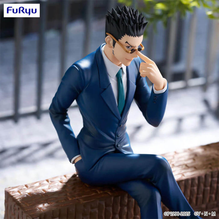 HUNTER x HUNTER - FIGURA DE TAPÓN DE FIDEOS DE LEOLIO PARADINAITO