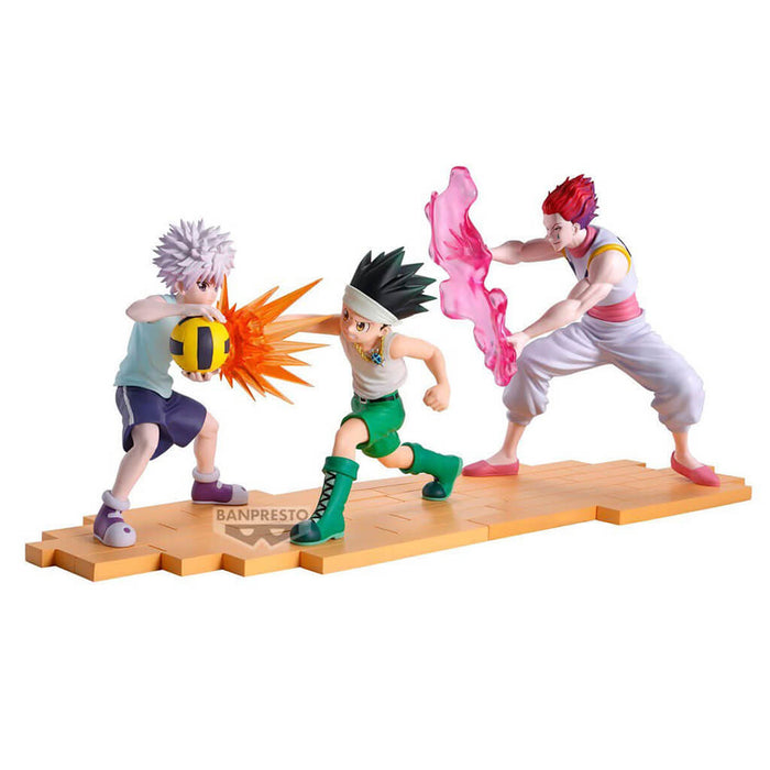 HUNTER x HUNTER - FIGURAS EDICIÓN GON &amp; KILLUA &amp; HISOKA GREED ISLAND