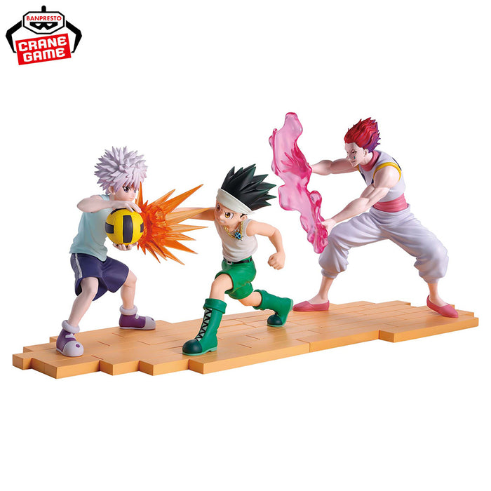 HUNTER x HUNTER - FIGURINES GON & KILLUA & HISOKA GREED ISLAND EDITION