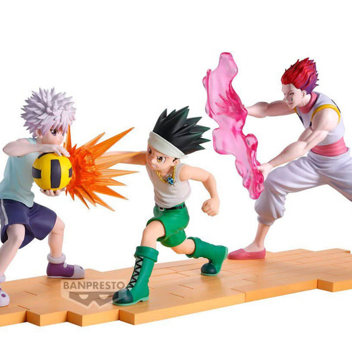 HUNTER x HUNTER - FIGURAS EDICIÓN GON &amp; KILLUA &amp; HISOKA GREED ISLAND