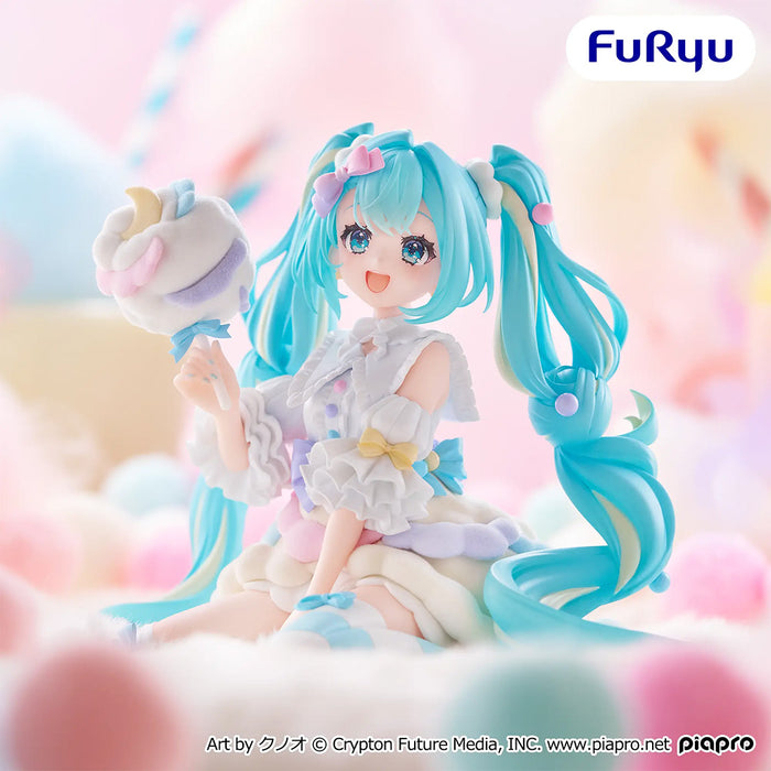 Hatsune Miku - Figurine Hatsune Miku (Cotton Candy Ver.) Melffy