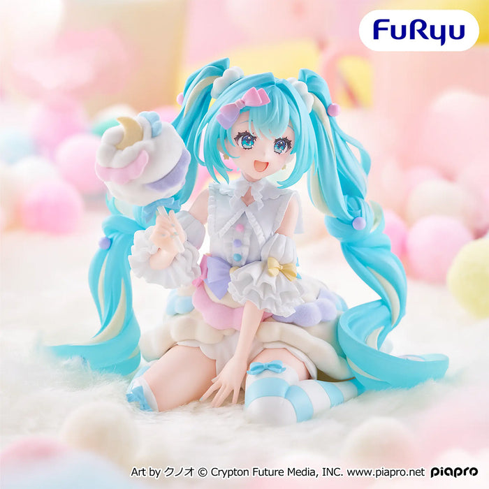 Hatsune Miku - Figurine Hatsune Miku (Cotton Candy Ver.) Melffy