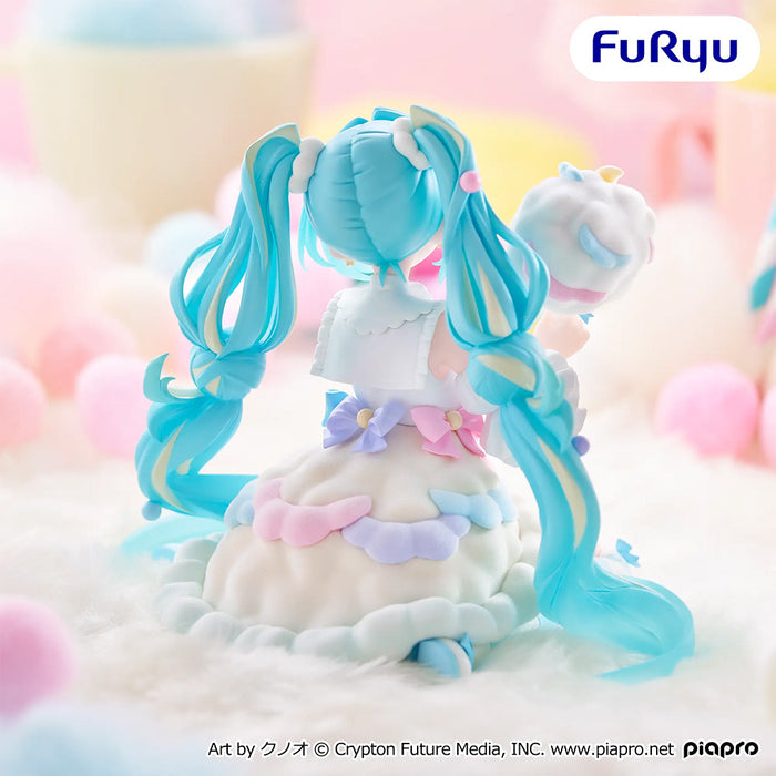 Hatsune Miku - Figurine Hatsune Miku (Cotton Candy Ver.) Melffy