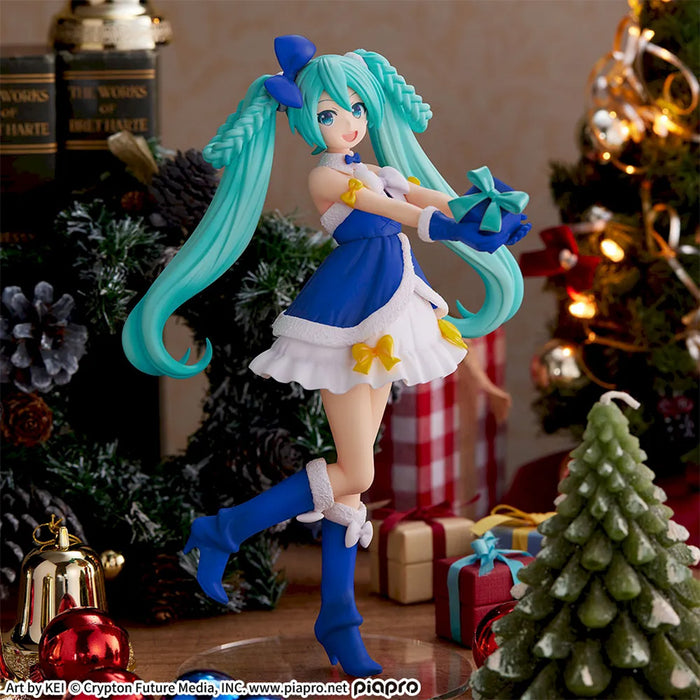 Hatsune Miku Series - Figurine Hatsune Miku (Sapphire Christmas Ver.) High Premium