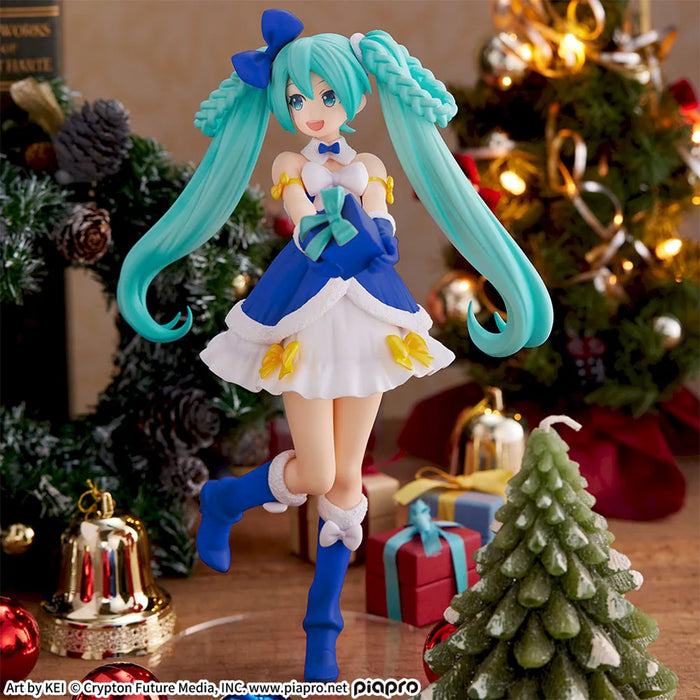 Hatsune Miku Series - Figurine Hatsune Miku (Sapphire Christmas Ver.) High Premium