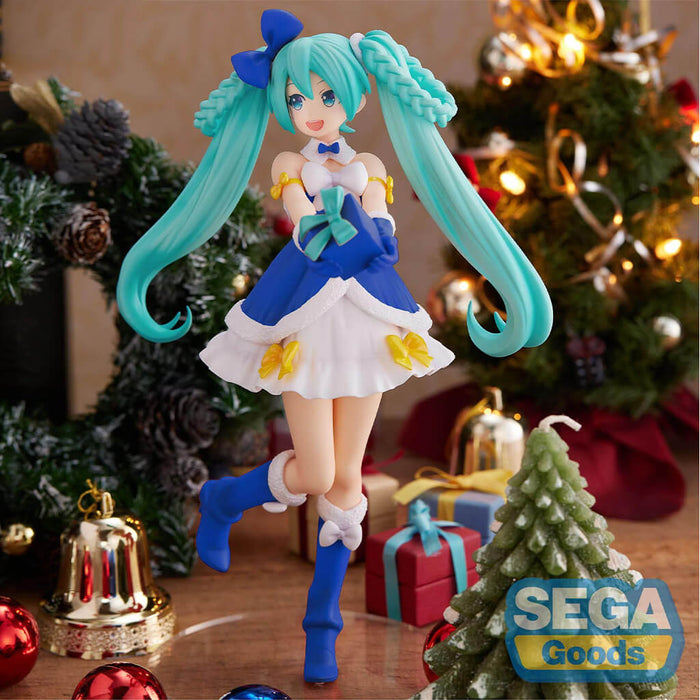 Hatsune Miku Series - Figurine Hatsune Miku (Sapphire Christmas Ver.) High Premium