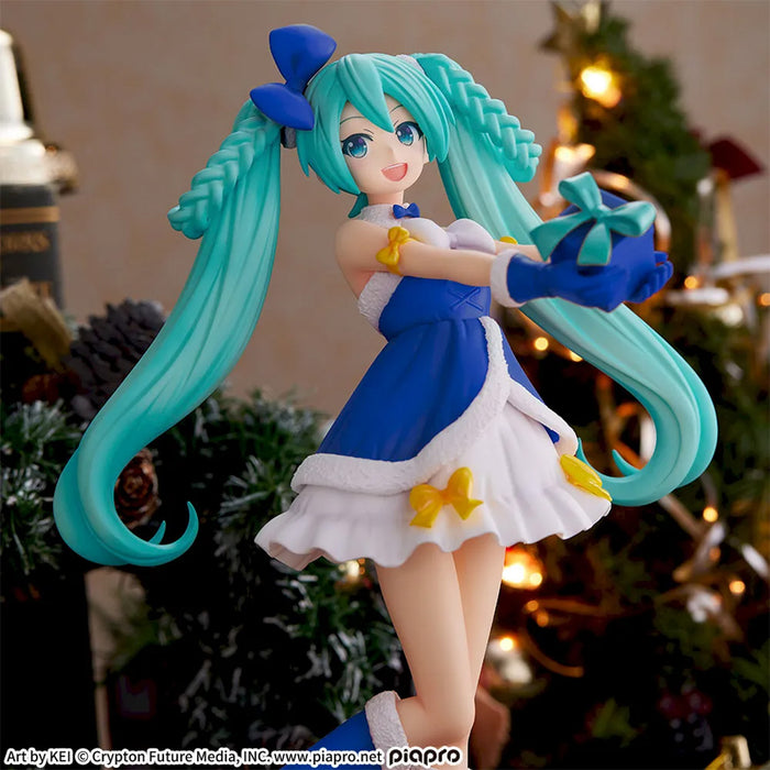Hatsune Miku Series - Figurine Hatsune Miku (Sapphire Christmas Ver.) High Premium