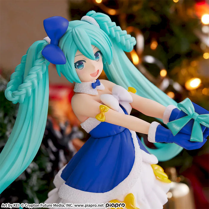 Hatsune Miku Series - Figurine Hatsune Miku (Sapphire Christmas Ver.) High Premium