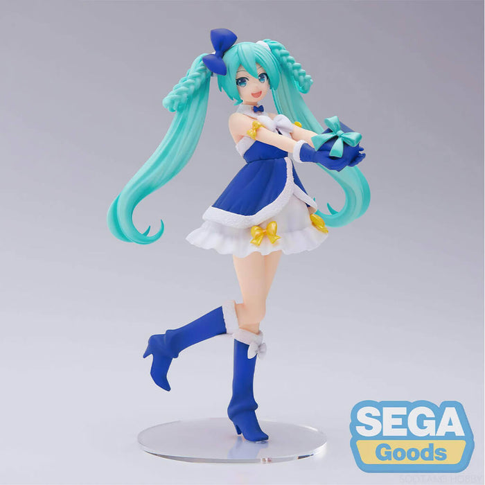 Hatsune Miku Series - Figurine Hatsune Miku (Sapphire Christmas Ver.) High Premium