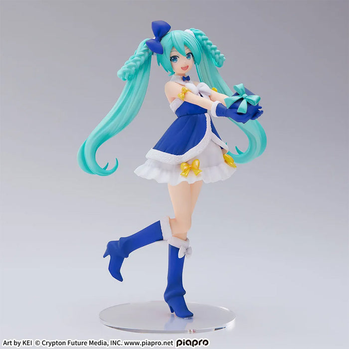 Hatsune Miku Series - Figurine Hatsune Miku (Sapphire Christmas Ver.) High Premium