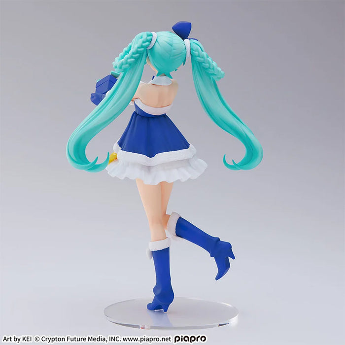Hatsune Miku Series - Figurine Hatsune Miku (Sapphire Christmas Ver.) High Premium