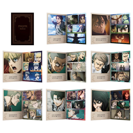 ICHIBAN KUJI ATTACK ON TITAN RUMBLING &#8211; MEMORIAL CARD (THE FINAL BATTLE) LOT F JAPANDCO 2