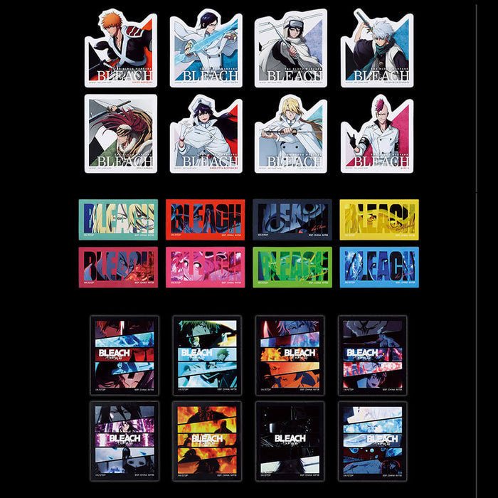 ICHIBAN KUJI BLEACH STIRRING SOULS VOL.1 &#8211; STICKERS FULL SET LOT H JAPANDCO 3