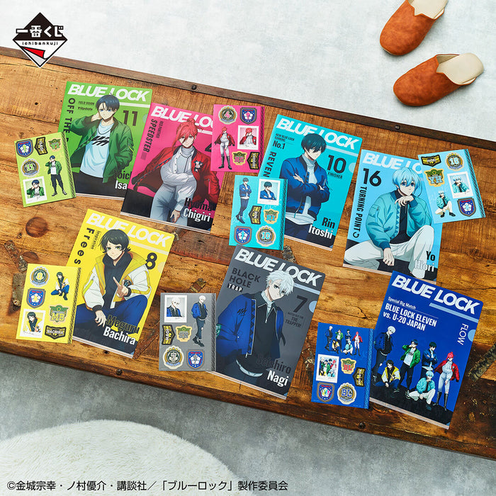 ICHIBAN KUJI BLUE LOCK PROOF OF EXISTENCE &#8211; CLEAR FILE + STICKERS FULL SET LOT H JAPANDCO 2