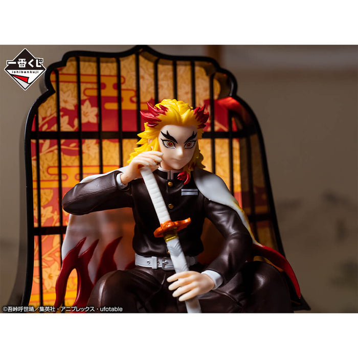 ICHIBAN KUJI DEMON SLAYER DEMON KILLING SPIRIT 2 - FIGURINE RENGOKU KYOJURO KIMETSU NO YAIBA LAST ONE JAPANDCO 4c