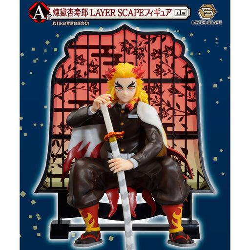 ICHIBAN KUJI DEMON SLAYER DEMON KILLING SPIRIT 2 - FIGURINE RENGOKU KYOJURO KIMETSU NO YAIBA LOT A JAPANDCO 1c