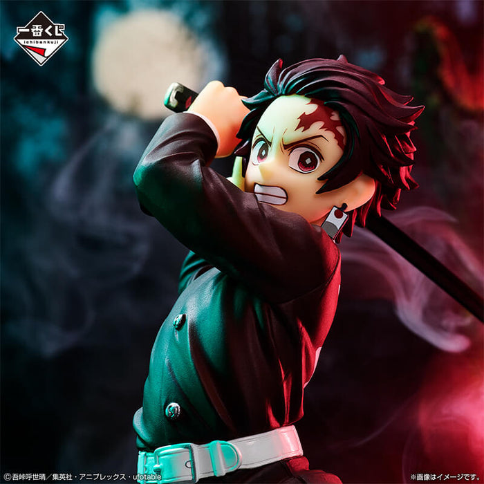 ICHIBAN KUJI DEMON SLAYER REVEALED SWORDSMITH VILLAGE - FIGURINE KAMADO TANJIRO LOT A JAPANDCO 3c