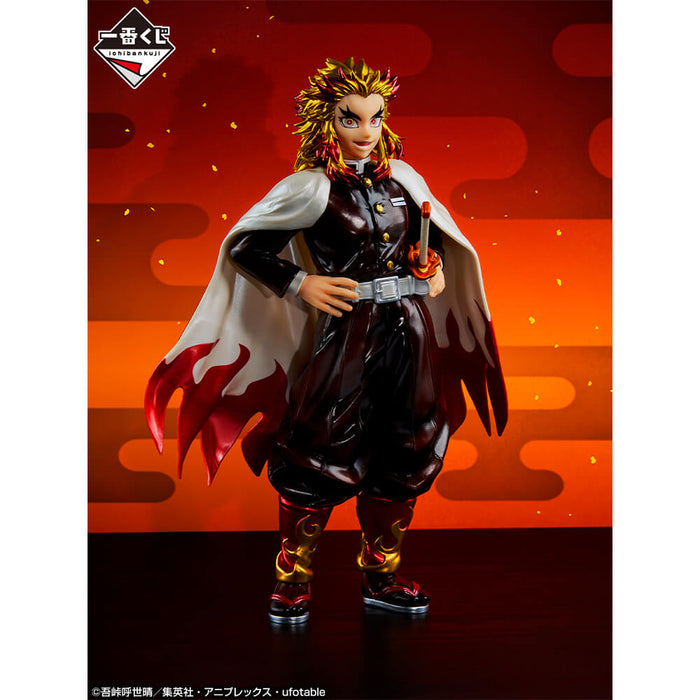 ICHIBAN KUJI DEMON SLAYER SUPREME SWORSMAN PILLAR - FIGURINE RENGOKU KYOJURO KIMETSU NO YAIBA LAST ONE JAPANDCO 3c