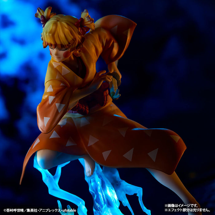 ICHIBAN KUJI DEMON SLAYER THE TOWN WHERE DEMONS LIVE PART 2 - FIGURINE ZENITSU AGATSUMA KIMETSU NO YAIBA LOT B JAPANDCO 3c