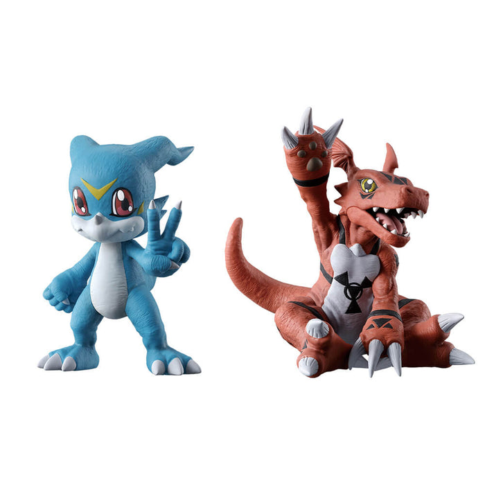 ICHIBAN KUJI DIGIMON TWO POWERS THAT EMIT LIGHT &#8211; FIGURINES V-MON &#038; GUILMON LOT C JAPANDCO 3