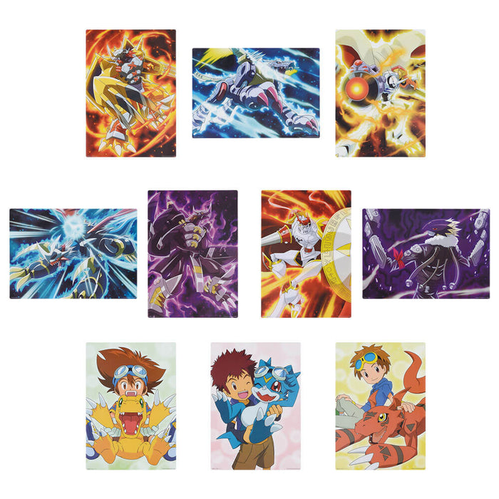 ICHIBAN KUJI DIGIMON ULTIMATE EVOLUTION! - VISUAL BOARD FULL SET LOT F JAPANDCO 4c