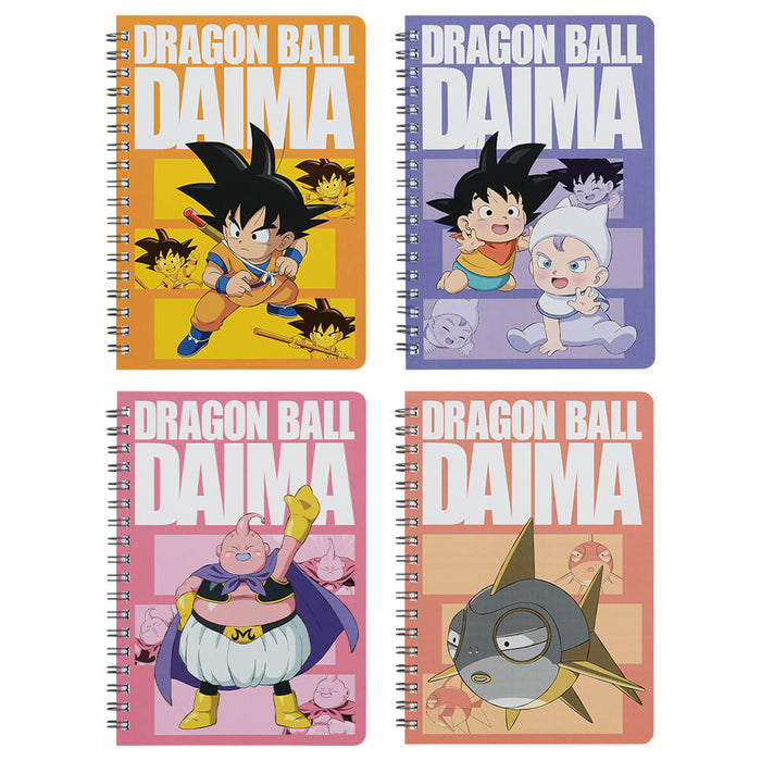 ICHIBAN KUJI DRAGON BALL DAIMA &#8211; RING NOTEBOOK FULL SET LOT G JAPANDCO 2