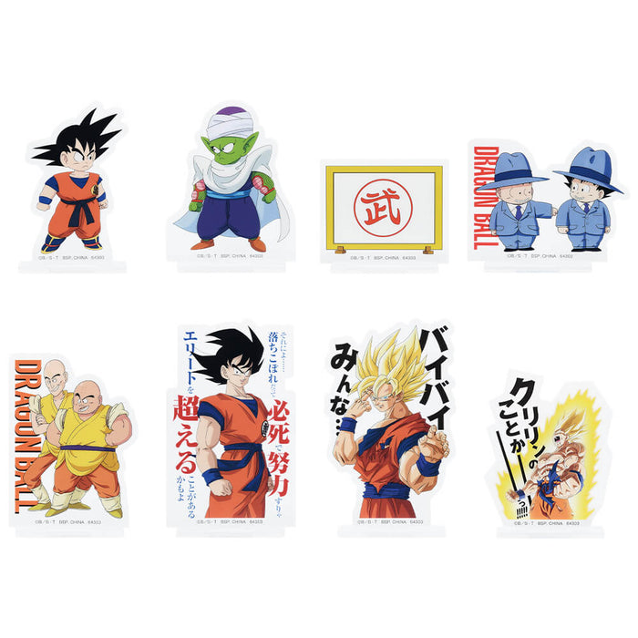 ICHIBAN KUJI DRAGON BALL EX FIERCE BATTLE!! TENKAICHI BUDOKAI &#8211; ACRYLIC STAND FULL SET LOT F JAPANDCO 3