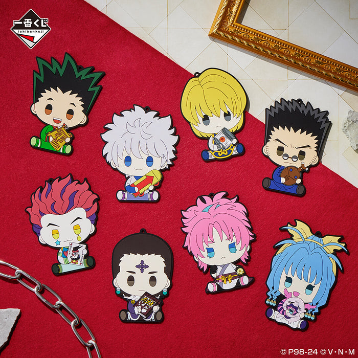 ICHIBAN KUJI HUNTER x HUNTER REVENGE OF SCARLET &#8211; RUBBER COASTER FULL SET LOT F JAPANDCO 2