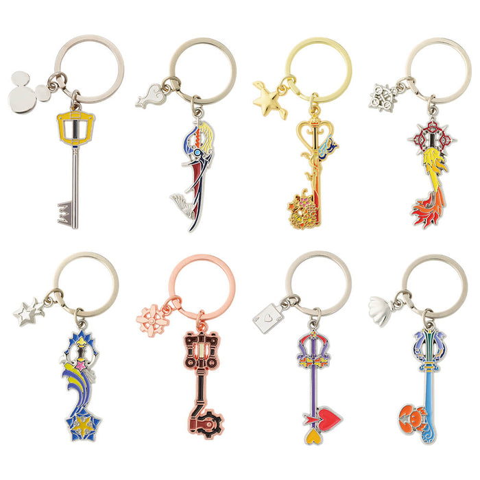 ICHIBAN KUJI KINGDOM HEARTS LINKING HEARTS &#8211; KEYBLADE CHARM FULL SET LOT G JAPANDCO 3