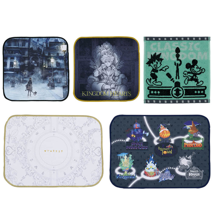 ICHIBAN KUJI KINGDOM HEARTS LINKING HEARTS &#8211; TOWEL FULL SET LOT E JAPANDCO 3