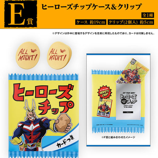 ICHIBAN KUJI MY HERO ACADEMIA CONTINUOUS STARS &#8211; CHIP CASE &#038; CLIP LOT E JAPANDCO 1