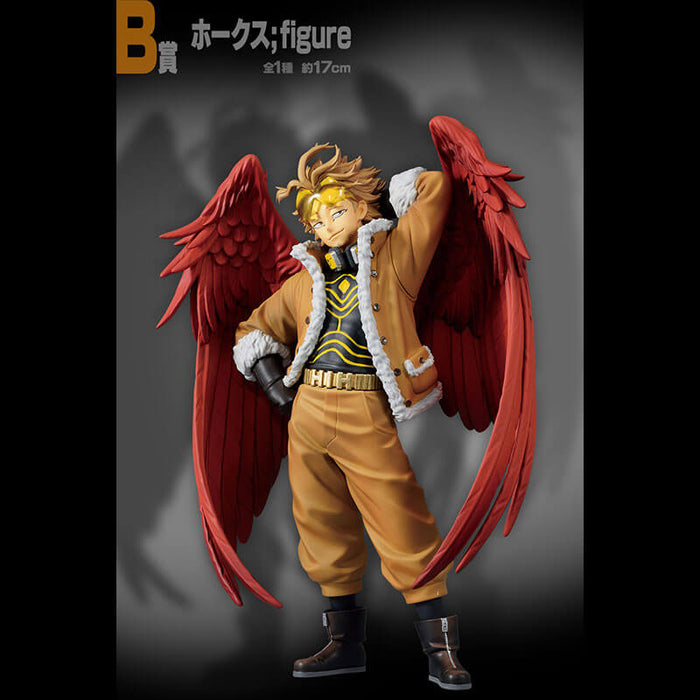 ICHIBAN KUJI MY HERO ACADEMIA THE TOP 5 ! - FIGURINE HAWKS LOT B JAPANDCO 1c