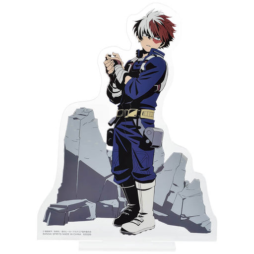 ICHIBAN KUJI MY HERO ACADEMIA THE WAY THEY WALK - VISUAL STAND SHOTO TODOROKI LOT C JAPANDCO 2c