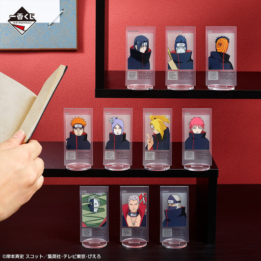 ICHIBAN KUJI NARUTO SHIPPUDEN CONNECTED FEELINGS &#8211; ACRYLIC STAND FULL SET LOT H JAPANDCO 2