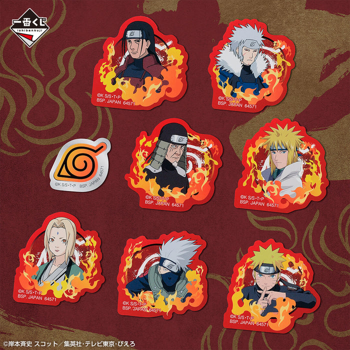 ICHIBAN KUJI NARUTO SHIPPUDEN CONNECTED FEELINGS &#8211; STICKERS FULL SET LOT I JAPANDCO 4