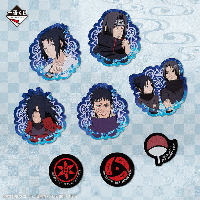 ICHIBAN KUJI NARUTO SHIPPUDEN CONNECTED FEELINGS &#8211; STICKERS FULL SET LOT I JAPANDCO 5